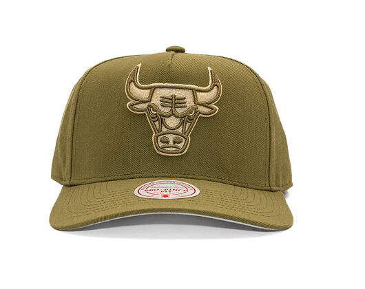 Kšiltovka Mitchell & Ness - NBA Fashion Basic Pro - Chicago Bulls - Olive