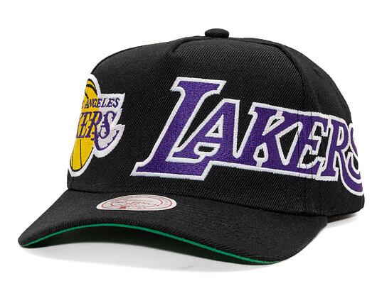 Kšiltovka Mitchell & Ness - NBA Busted Pro - Los Angeles Lakers - Black