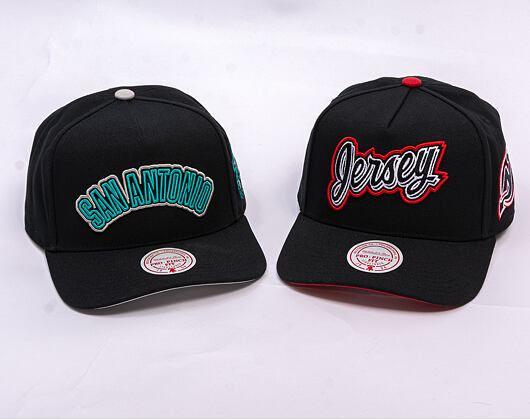 Kšiltovka Mitchell & Ness - NBA Class Act Pro HWC - San Antonio Spurs - Black
