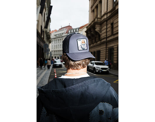Kšiltovka Goorin - Boss Trucker - Grey/Black
