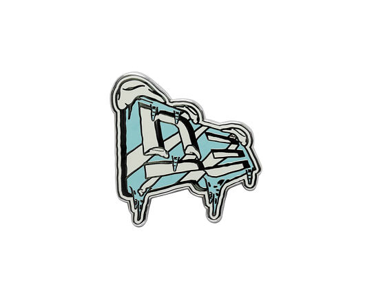 Připínáček New Era - Branded Iced Flag - Silver