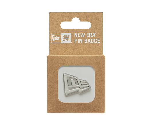 Připínáček New Era - Branded Cap Pin - Silver Flag - Silver
