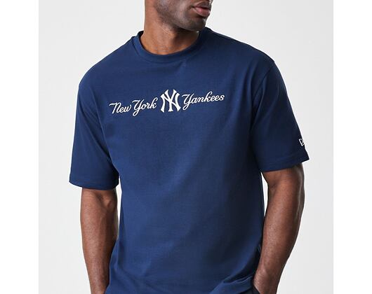 Triko New Era - MLB Graphic Oversized Tee - NY Yankees - Navy