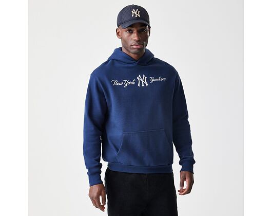 Mikina New Era - MLB Graphic Oversized Hoody - NY Yankees - Navy