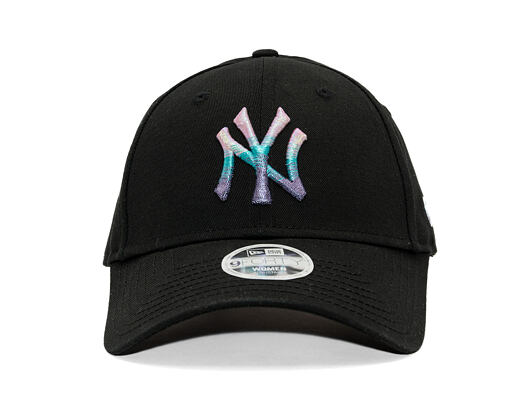 Dámská Kšiltovka New Era - MLB Womens Metallic Logo 9FORTY - NY Yankees - Black / Ink Purple