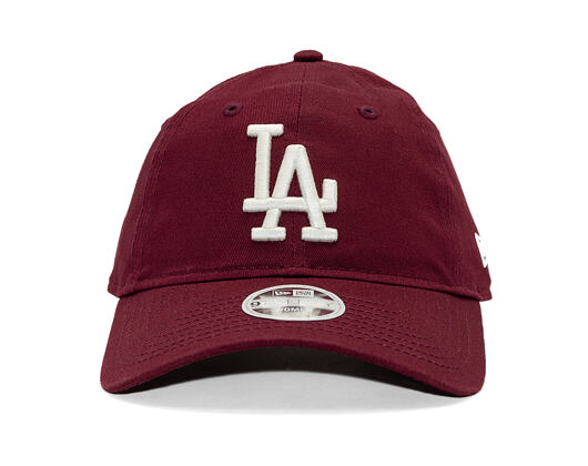 Dámská Kšiltovka New Era - MLB Essential 9TWENTY - LA Dodgers - Burgundy / Cream
