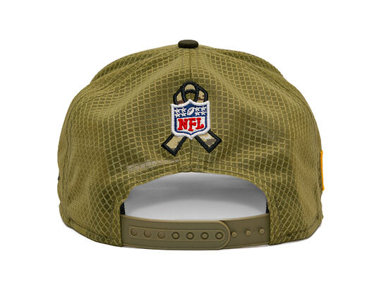 Kšiltovka New Era - NFL25 "Salute to Service" - 9SEVENTY Stretch-Snap - Houston Texans