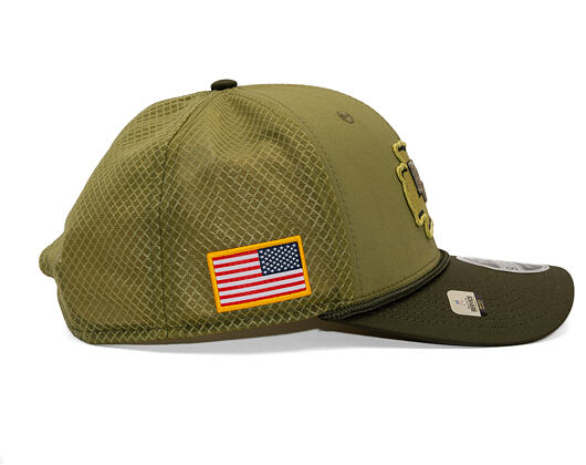 Kšiltovka New Era - NFL25 "Salute to Service" - 9SEVENTY Stretch-Snap - Kansas City Chiefs