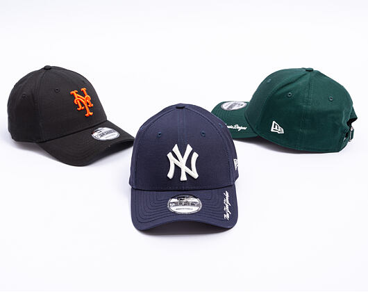 Kšiltovka New Era - MLB Visor Script 9FORTY - NY Yankees - Navy