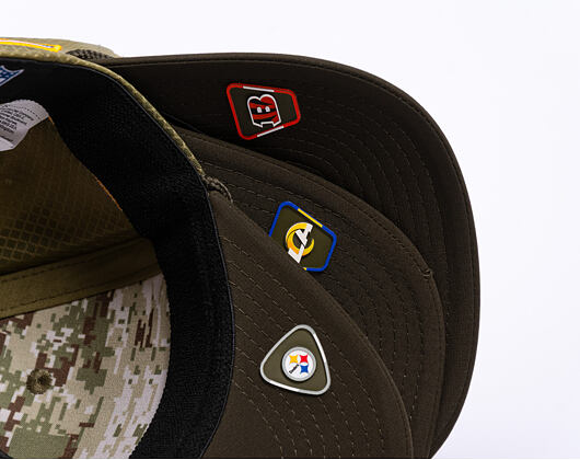 Kšiltovka New Era - NFL25 "Salute to Service" - 9SEVENTY Stretch-Snap - Cincinnati Bengals