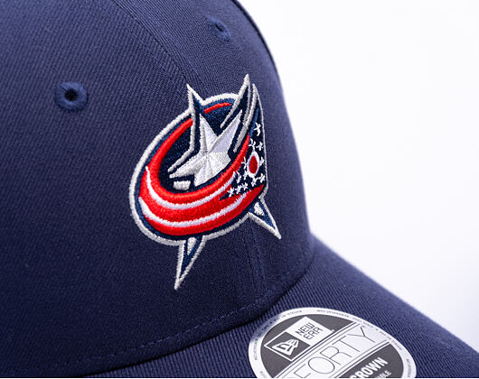 Kšiltovka New Era - NHL 9FORTY M-CROWN - Columbus Blue Jackets - Team Color