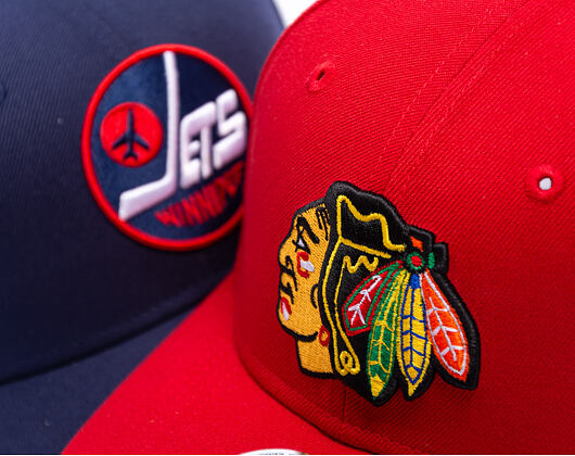 Kšiltovka New Era - NHL 9SEVENTY Stretch-Snap - Chicago Blackhawks - Team Color