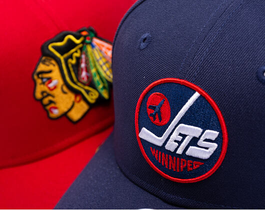 Kšiltovka New Era - NHL 9SEVENTY Stretch-Snap - Winnipeg Jets - Team Color