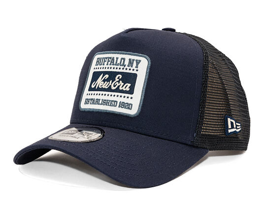 Kšiltovka New Era - Branded Patch Trucker 9FORTY Trucker - Navy