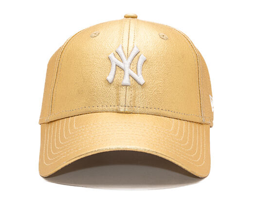 Dámská Kšiltovka New Era - MLB Metallic 9FORTY - NY Yankees - Gold
