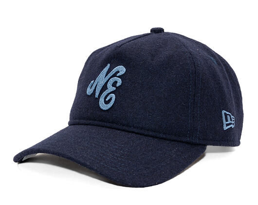 Kšiltovka New Era - Branded Melton Wool 9TWENTY - Navy