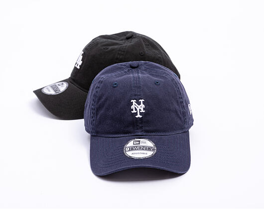 Kšiltovka New Era - MLB Washed Mini Logo 9TWENTY - NY Mets - Navy