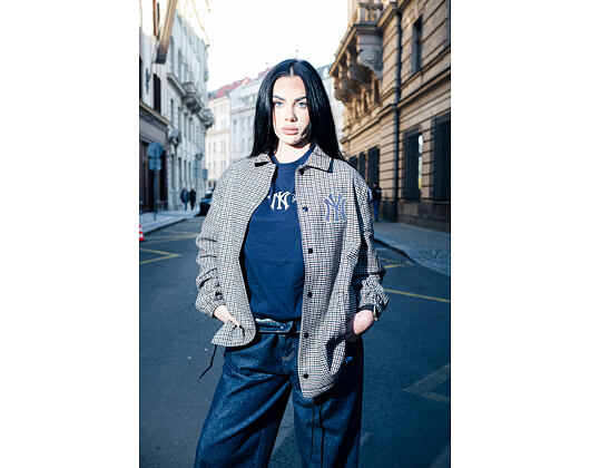 Triko New Era - MLB Graphic Oversized Tee - NY Yankees - Navy