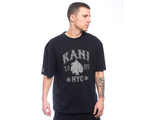 Triko Karl Kani - Western Print T-Shirt - Black