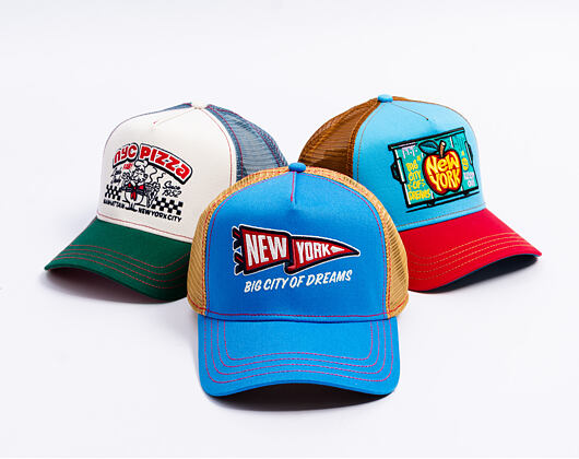 Kšiltovka Stetson - Trucker Cap Flag by JJ Hats - Sky Blue