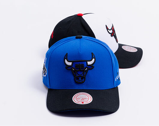 Kšiltovka Mitchell & Ness - Core I Pro Snapback - NBA - Chicago Bulls - Blue-Black