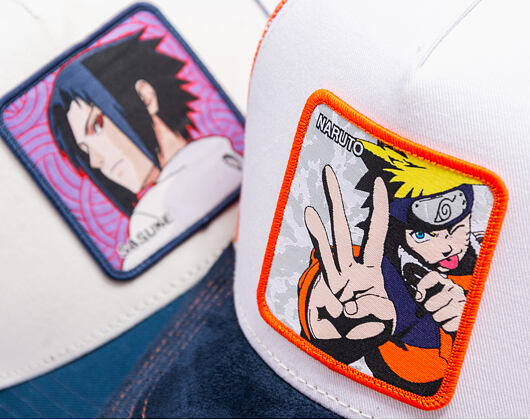 Kšiltovka Capslab Trucker Capslab X Naruto Uzumaki Navy/White/Orange