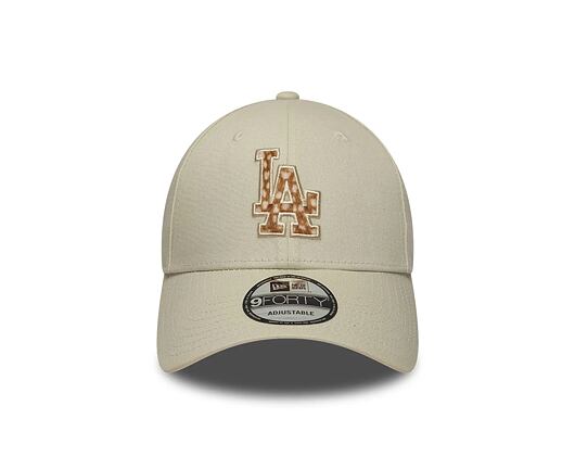 Kšiltovka New Era - Animal Pack 9FORTY MLB Faux Pony Bambi Infill - LA Dodgers