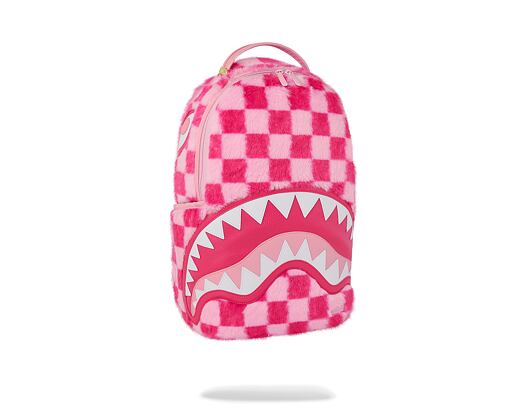 Batoh Sprayground Pink Fur Check Backpack