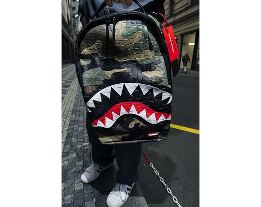 Batoh Sprayground Woodland Camo Check Backpack