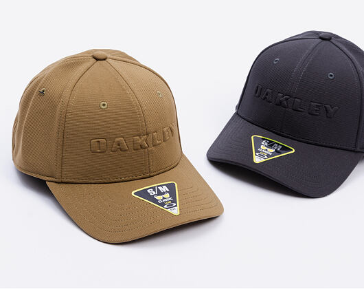 Kšiltovka Oakley - Bark Embossed Hat - Army Green