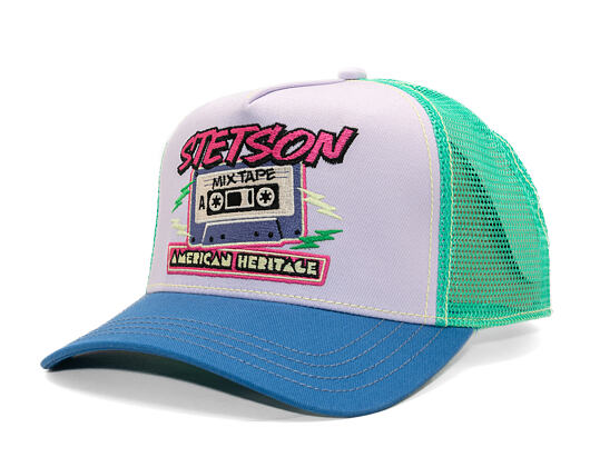 Kšiltovka Stetson - Trucker Cap - - Mix Tape - 28