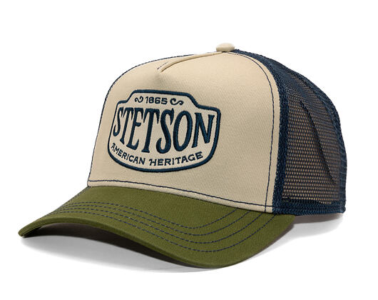 Kšiltovka Stetson - Trucker Cap - Western Patch - 45