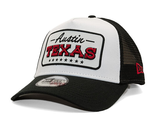 Kšiltovka New Era - Branded Location Patch 9FORTY Trucker - Black