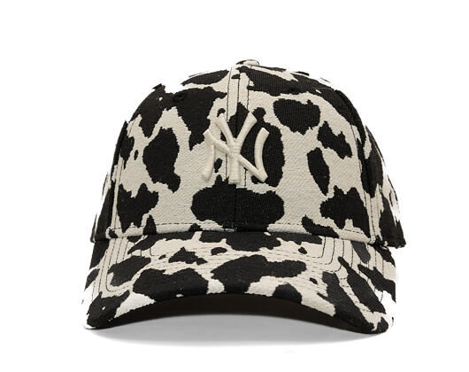 Dámská Kšiltovka New Era - MLB Cow Midi Logo 9FORTY - NY Yankees - Black
