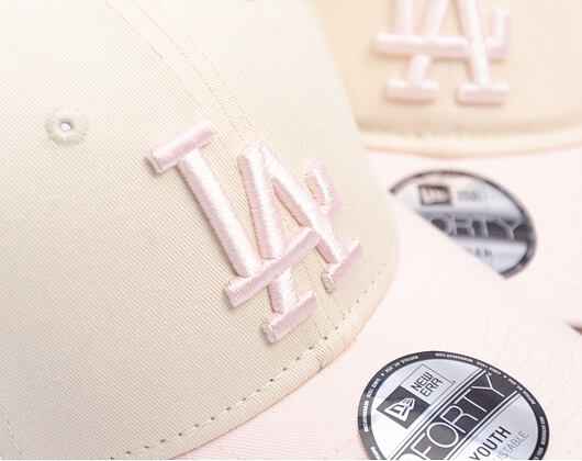 Dětská Kšiltovka New Era - MLB Essential 9FORTY - LA Dodgers - Cream