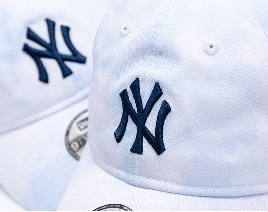 Dětská Kšiltovka New Era - MLB Tie Dye 9TWENTY - NY Yankees - Sky Blue