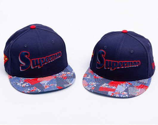 Dětská Kšiltovka New Era - Warner Bros DC Universe 9FIFTY - Superman - Navy