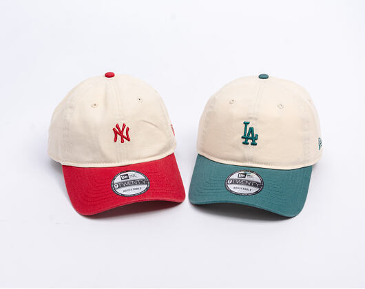 Kšiltovka New Era - MLB Mini Logo 9TWENTY - NY Yankees - Cream