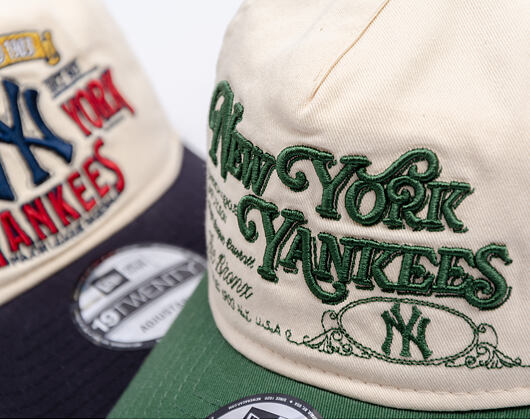 Kšiltovka New Era - MLB Washed Graphic 19TWENTY - NY Yankees - Cream