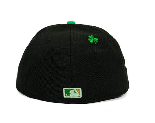 Kšiltovka New Era - MLB 2026 St. Patrick Day 59FIFTY - Boston Red Sox - Black
