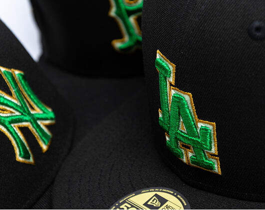 Kšiltovka New Era - MLB 2026 St. Patrick Day 59FIFTY - LA Dodgers - Black