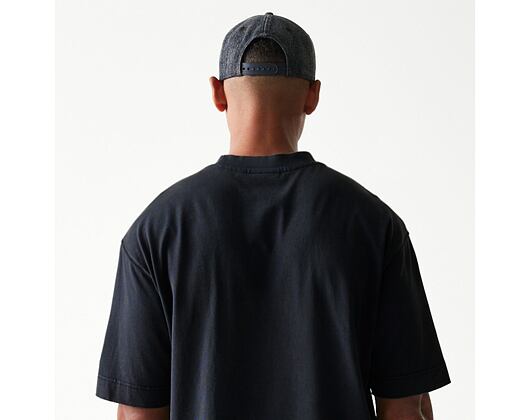 Triko New Era - MLB Washed Boxy Tee - NY Yankees - Black