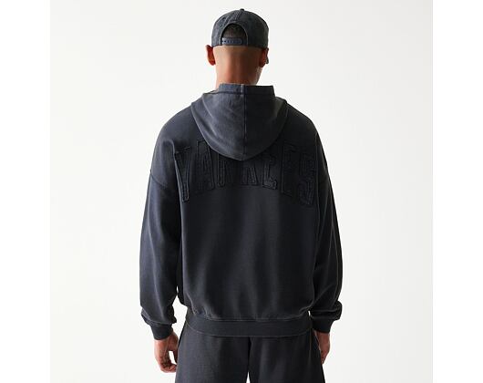 Mikina New Era - MLB Washed Full Zip Hoody - NY Yankees - Black