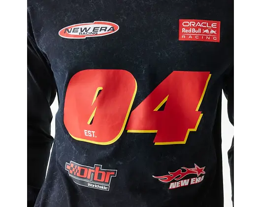 Triko s dlouým rukávem New Era - F1 Graphic Longsleeve - Red Bull F1 - Black