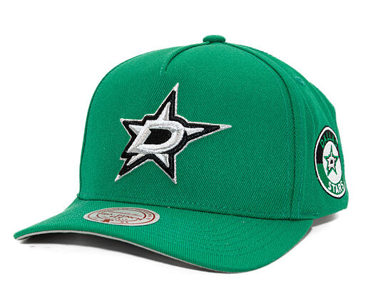 Kšiltovka Mitchell & Ness - Dallas Stars - Double Clutch Pro Snapback - Green