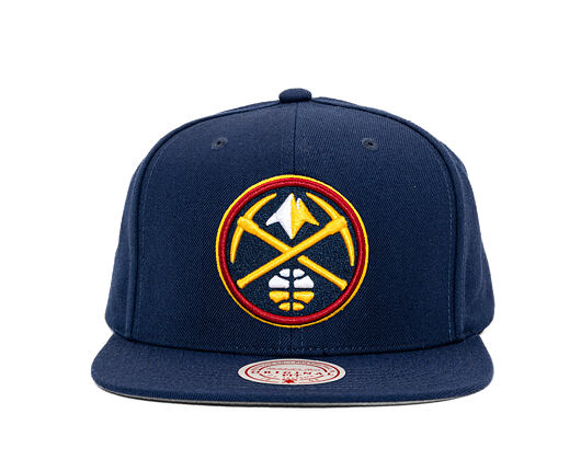 Kšiltovka Mitchell & Ness - Denver Nuggets - Team Ground 2.0 Snapback - Navy