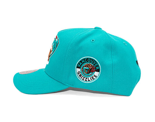 Kšiltovka Mitchell & Ness - Vancouver Grizzlies - Double Clutch Pro Snapback Hwc - Teal