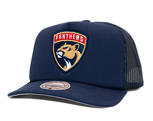 Kšiltovka Mitchell & Ness - Florida Panthers - Evergreen Trucker - Navy