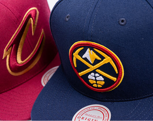 Kšiltovka Mitchell & Ness - Denver Nuggets - Team Ground 2.0 Snapback - Navy