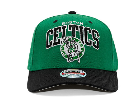 Kšiltovka Mitchell & Ness - NBA Team Arch Snapback - Boston Celtics - Green / Black